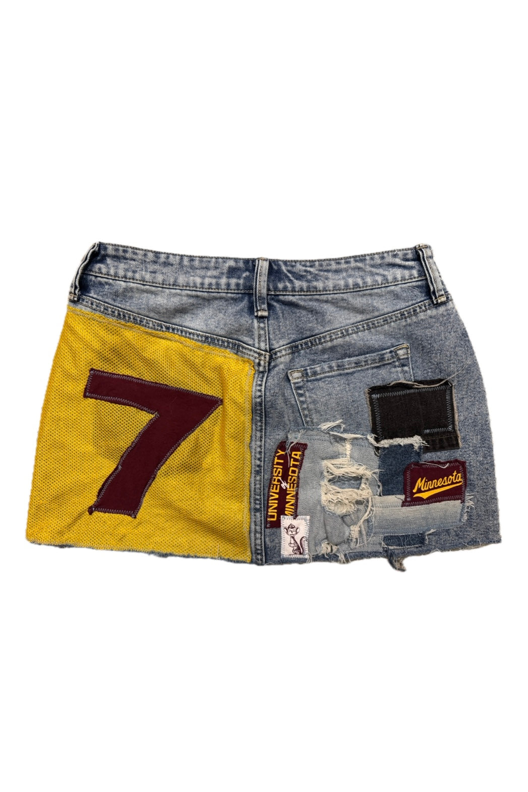 U of M Jersey Number Skirt 30”