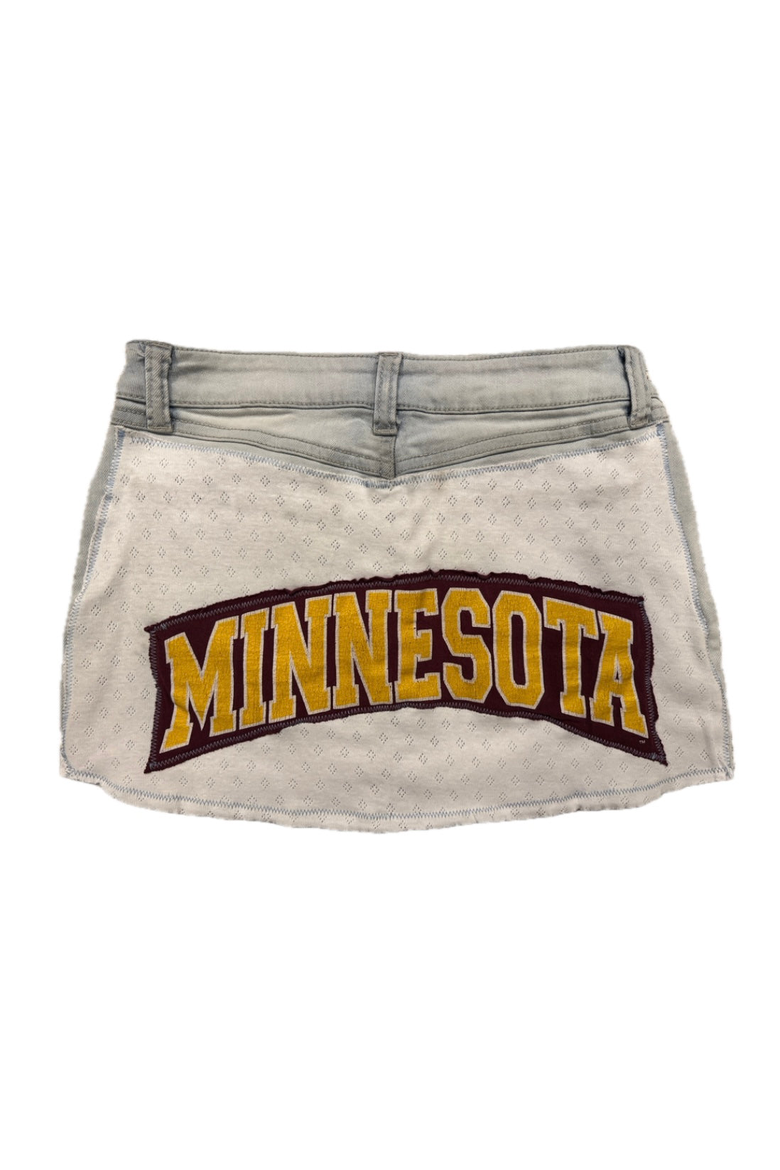U of M Pointelle Mini Skirt 25”